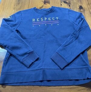 Under Armour Mens Respect Graphic Casual Cozy Lounge Crewneck Sweatshirt Size XL